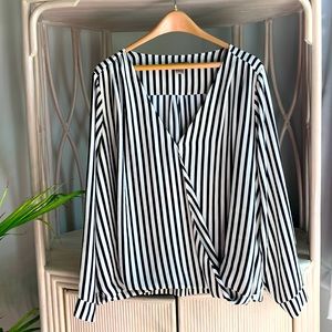 H&M woman’s long sleeve blouse.
